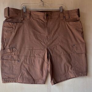 Men's Deluth trading  Brown Cargo Shorts